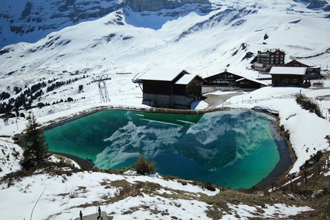 Photo by Lake in the mountains