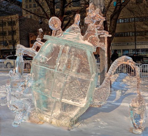 Photo by Winter Carnival Ice Sculpture