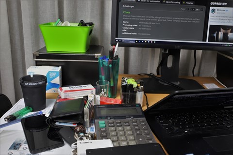 Photo by Chaos on my desk