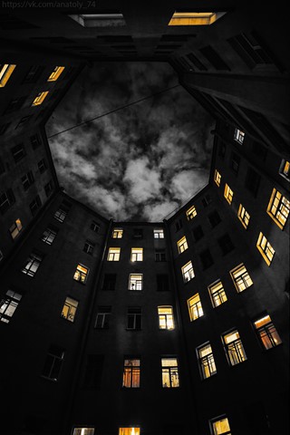 Photo by Night at the Petrogradsky District