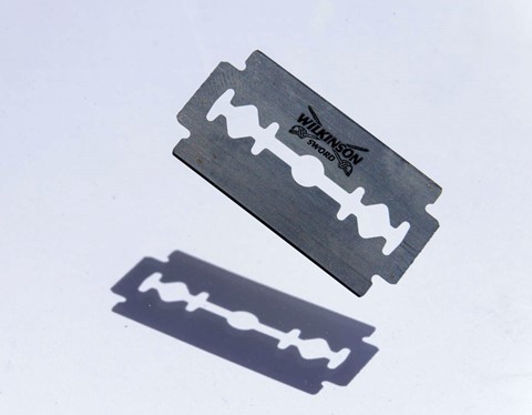 Photo by Razor blade