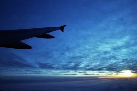 Photo by Sunset from 32,000 Feet
