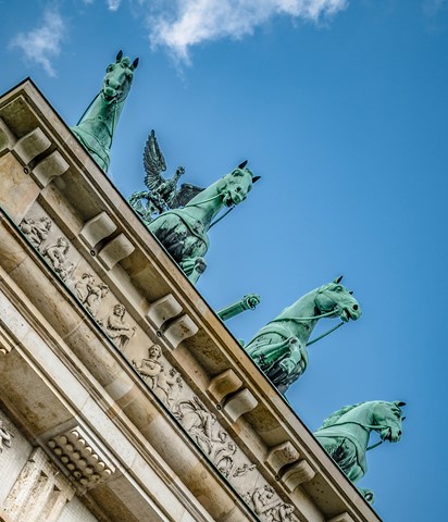 Photo by “Quadriga” Brandenburg Gate, Berlin.