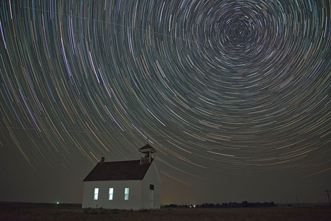 Photo by Abbott Church Star Trails