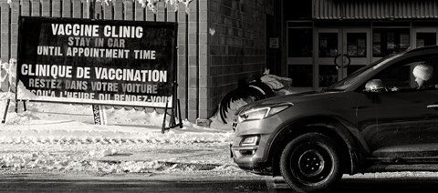 Photo by Sign of the times: pandemic from dark to light