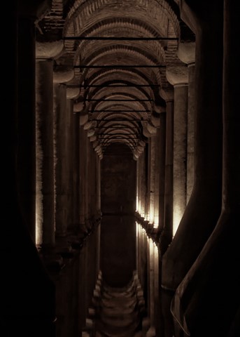 Photo by Collonade of Basilica Cistern. Istanbul