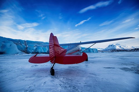 Photo by Knik Glacier, Alaska