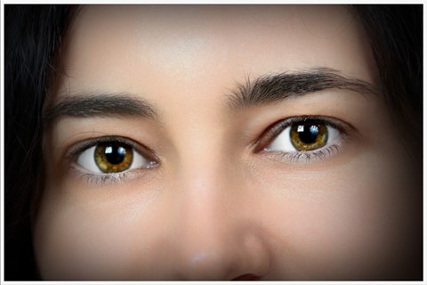 Photo by reflected in the eyes